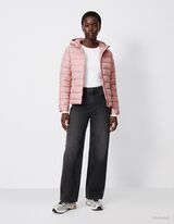 Veste matelass&eacute;e - D&eacute;perlant - ros&eacute; tendre 