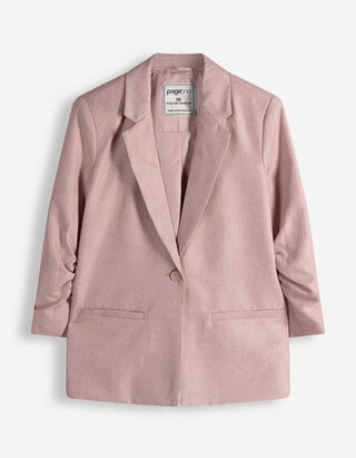 Blazer - Dreiviertel&auml;rmel - pink