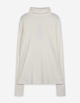 Langarmshirt - Modal-Anteil - weiß