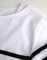 Mar&scaron;kinėliai ilgomis rankovėmis - Įprasto dydžio - baltas