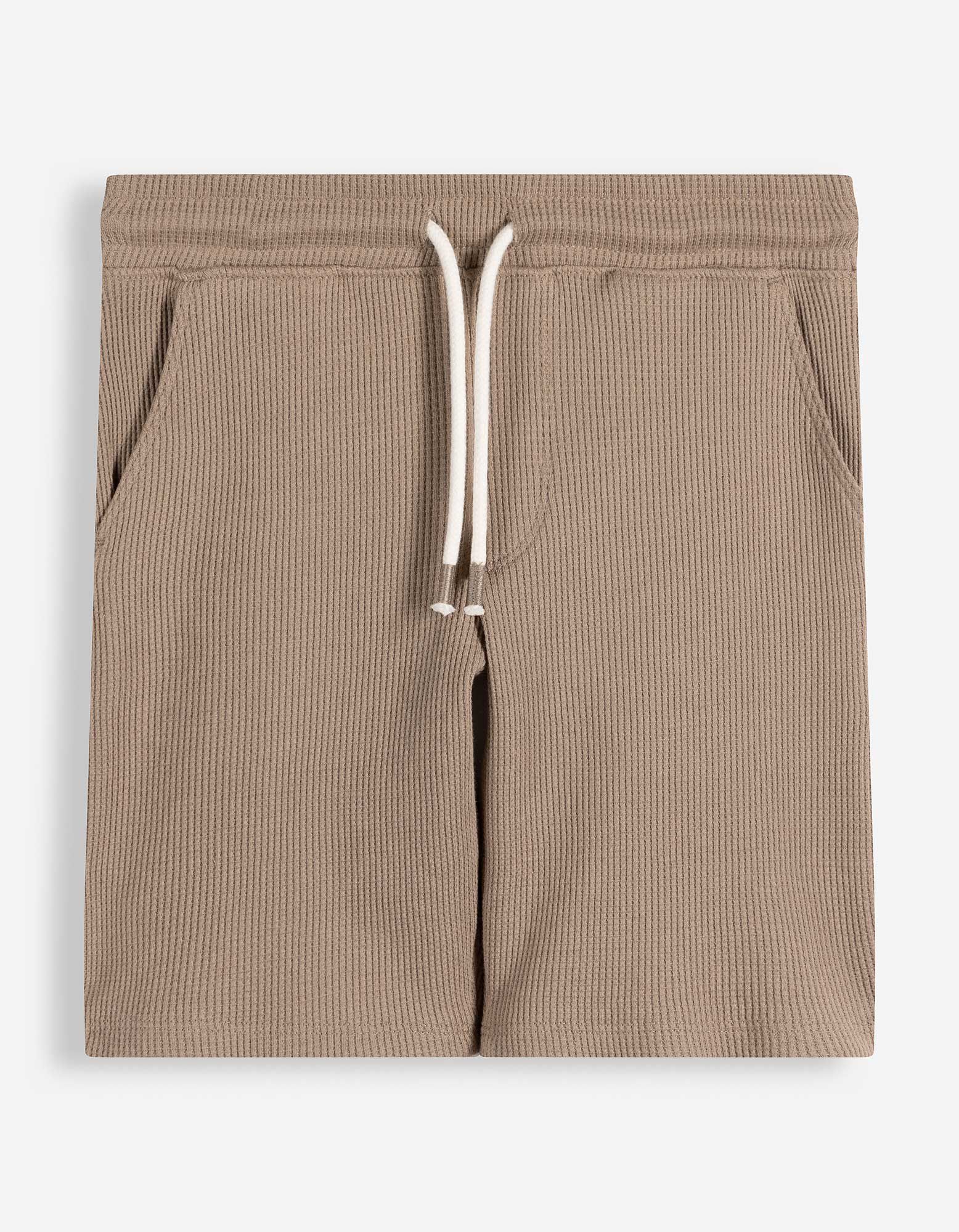 Short - Katoen - Taupe