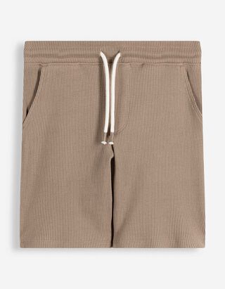 Short - Katoen - Taupe