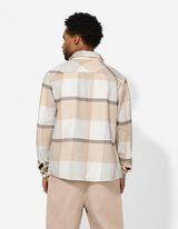 Hemd - Karomuster - wei&szlig;