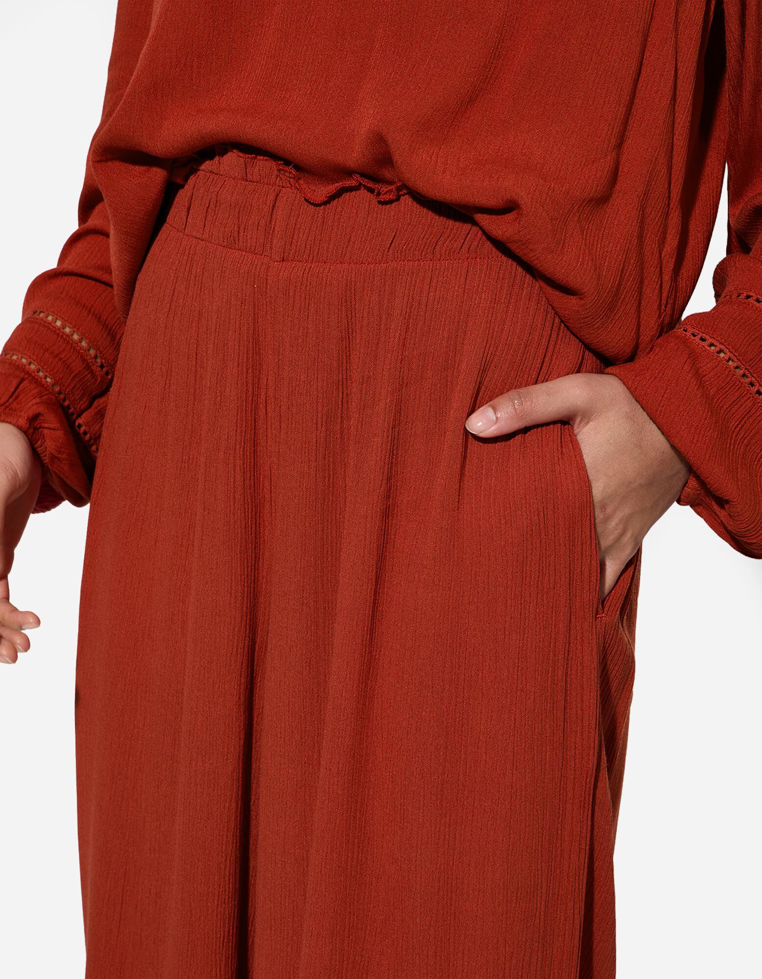 Culotte - Wide Fit - Rost