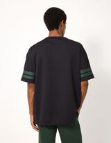 T-Shirt - Mesh - Schwarz