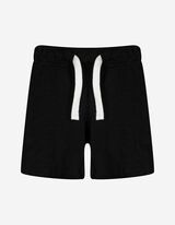 Shorts - einfarbig - schwarz