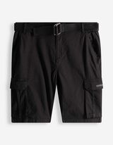 Cargoshorts - Ripstop - schwarz