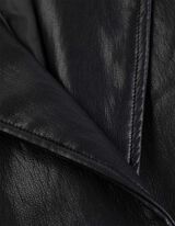 Blazer - PU - zwart