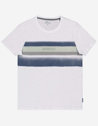 T-shirt - Imprim&eacute; - blanc