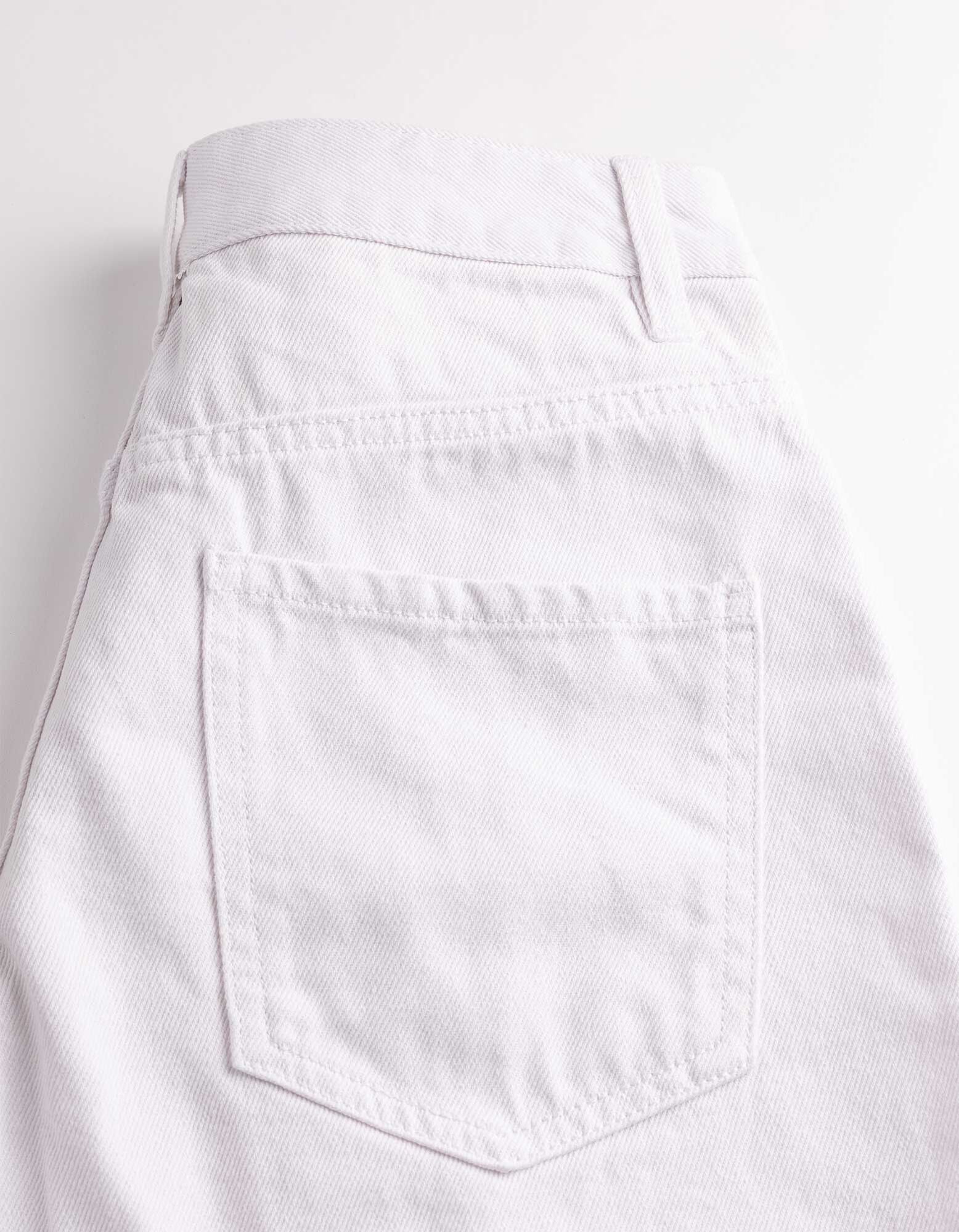 Jeans - Wide Fit - wei&szlig;