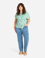 T-shirt - LENZING&trade; ECOVERO&trade; - bialy