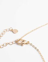 Kette - Anh&auml;nger - goldfarben