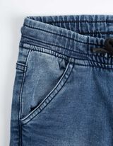 Jogger pants - Elastische band - lichtblauw