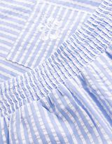 &nbsp;Set aus T-Shirt und Shorts - Stickereien - wei&szlig;