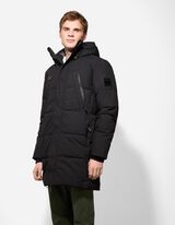 Kab&aacute;t - Kapuce se &scaron;ňůrkou na stažen&iacute; - cern&aacute;