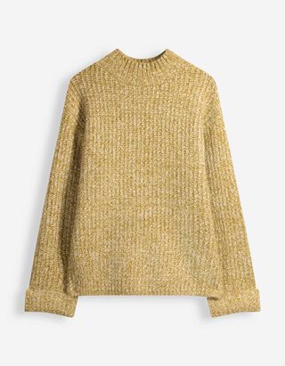 Pullover - &Auml;rmel mit fixiertem Aufschlag - Gr&uuml;n