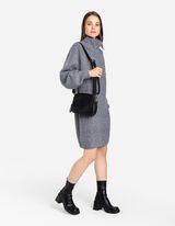 Borsa a tracolla - Similpelle - nero