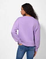 Sweatshirt - Oversized fit - lila