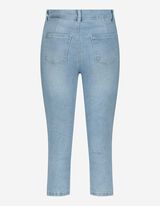 Kapri hlače - Vsebnost streča - svetlo modra