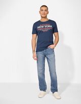 Jean - Coupe Straight Fit - Bleu