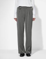 Kelnės - Platūs - pilkas