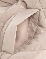 Steppelt kabát - Vízlepergető - bézs