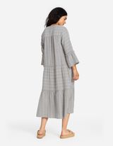 Maxi-jurk - Mousseline - beige