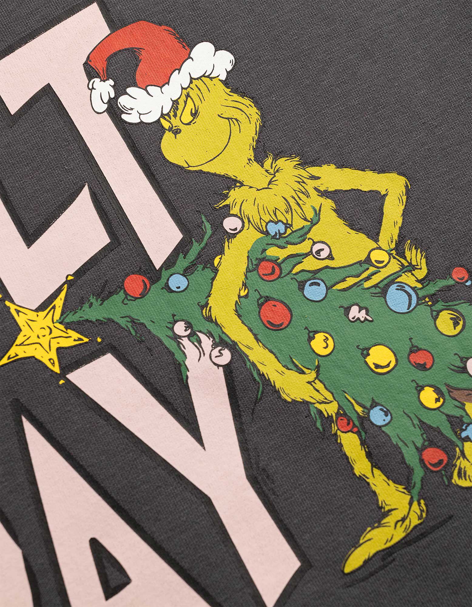 Sweatshirt - Grinch - Donkergrijs