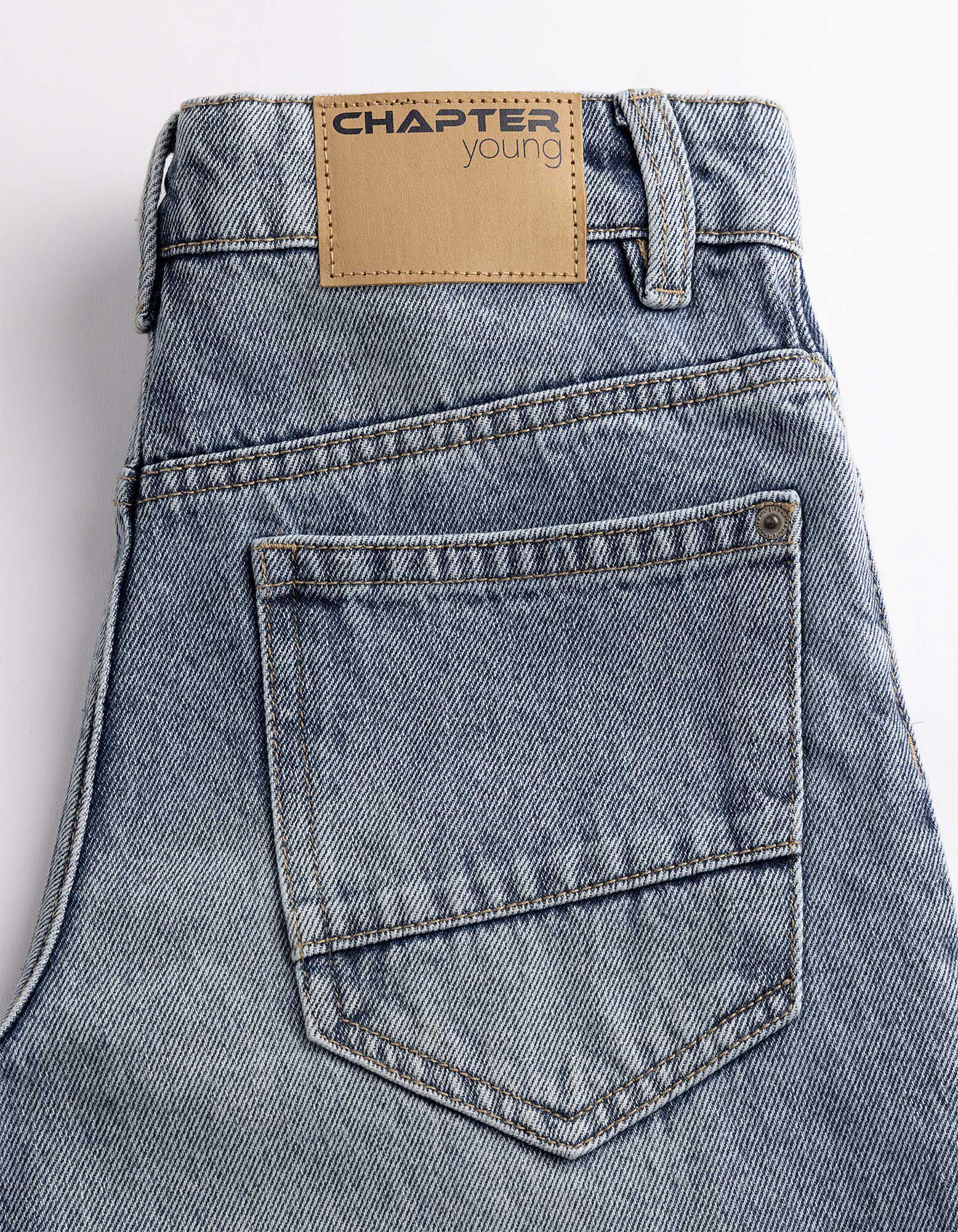 Jeans - Baggy Fit - blau