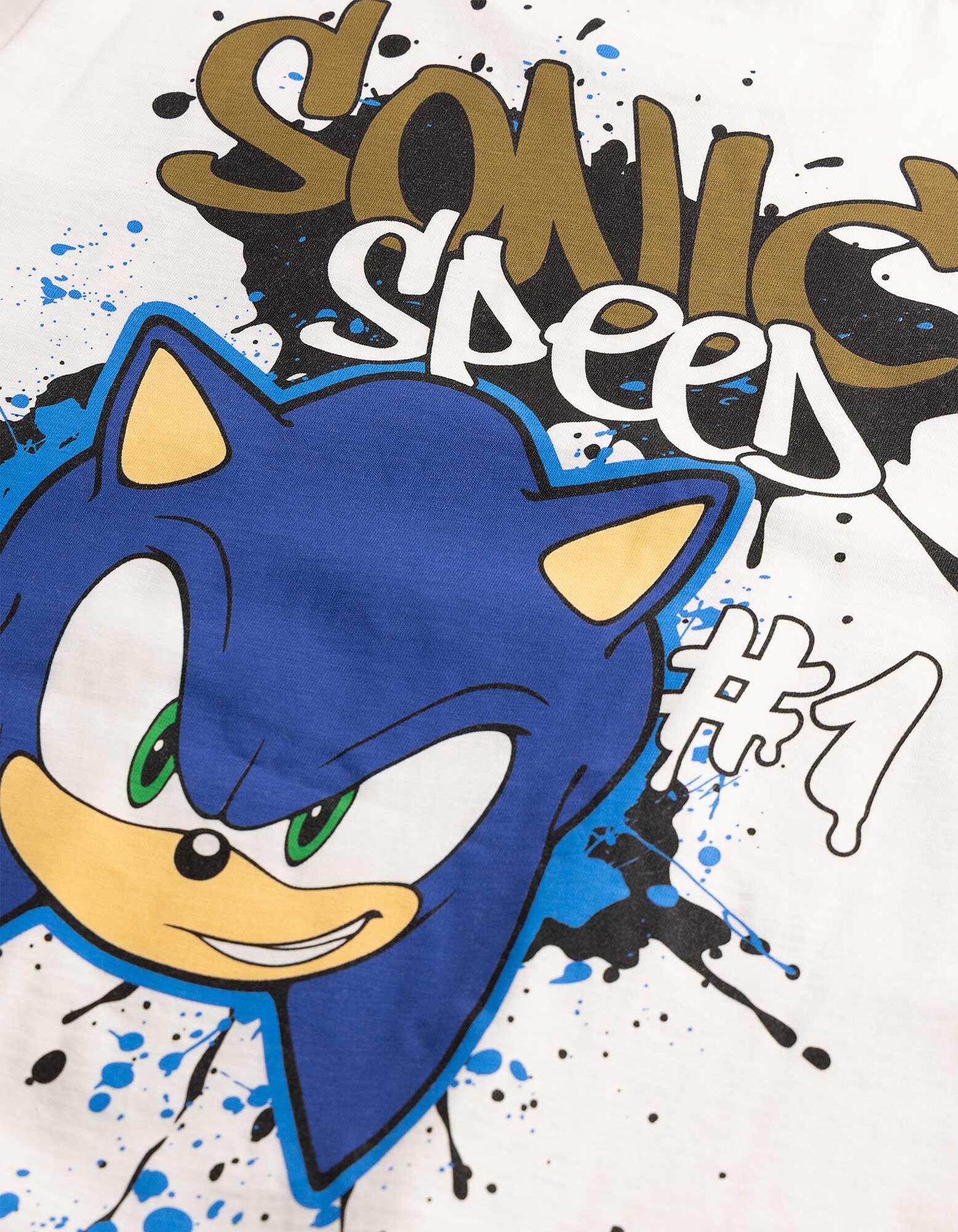 T-Shirt - Sonic - Off-White