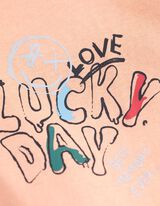 Majica kratkih rukava - Print po čitavoj povr&scaron;ini - narancasta