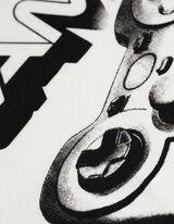 T-shirt - Voorkantprint - wit