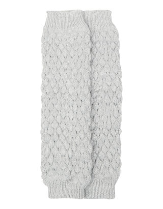 M&auml;dchen Stulpen aus Zopfstrick 