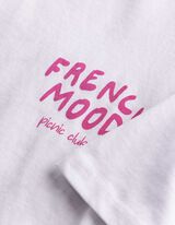 T-Shirt - Print - Wei&szlig;