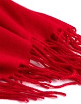 Šál - Jednofarebný - cervena