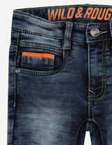 Jeans - Thermo-effect - donkerblauw