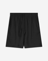 Bermuda hlače  - Lanena me&scaron;anica - crna