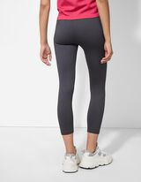 Leggings - Gerippt - dunkelgrau
