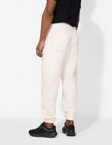 Jogpants - Kontraststreifen - wei&szlig;