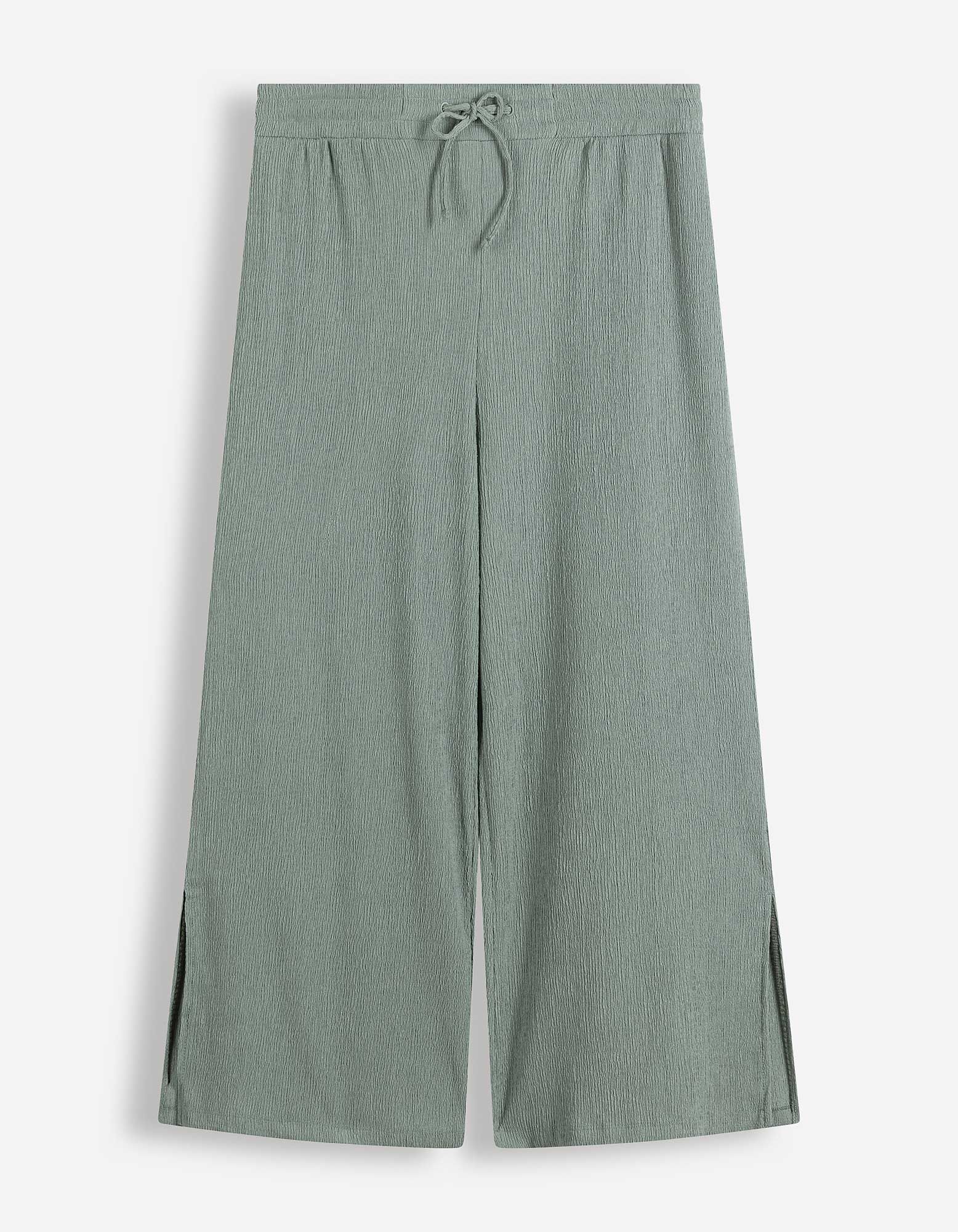 Pantalon - Longueur normale - p&eacute;trole
