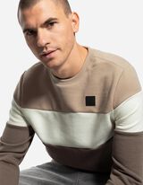 Sportska majica - blokiranje boja - svijetlo smedja