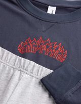 Pyjama Set aus Shirt und Hose - Print - Bunt