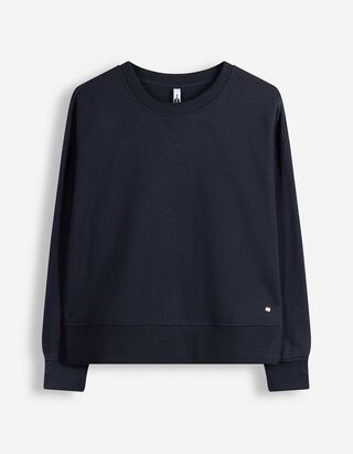 Mikina - Oversized Fit - tmavomodra