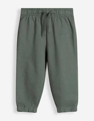 Joggingov&eacute; kalhoty - Bavlna - Tmavě zelen&aacute;