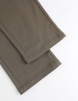 Cigarette-Hose - LENZING™ ECOVERO™ - dunkelgrün