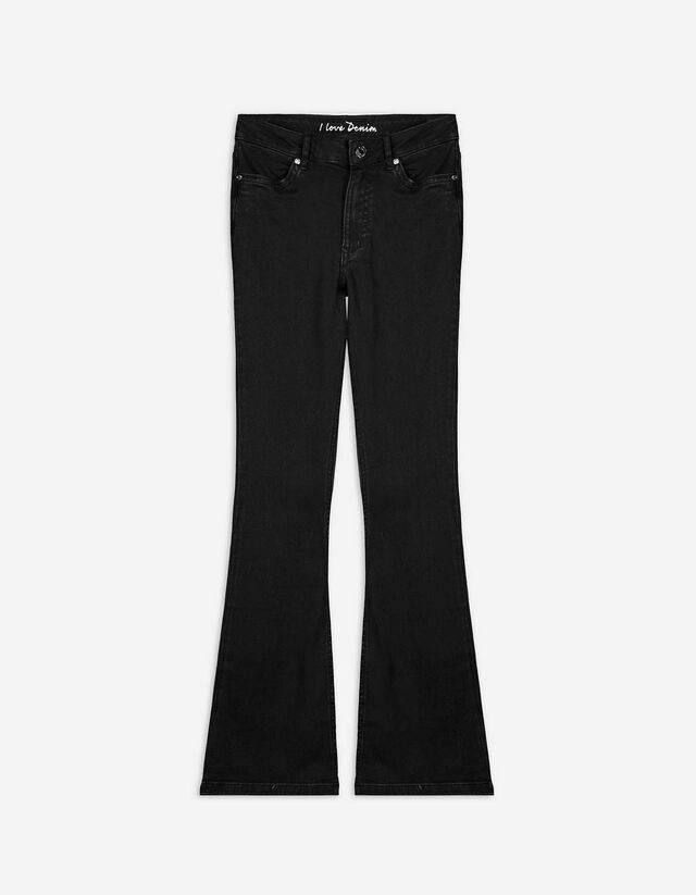 dżinsy - Bootcut Fit - czarny