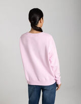 bluza - Oversized Fit - rozowy