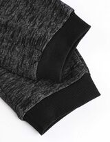 spodnie joggingowe - gruby sznurek - ciemny szary