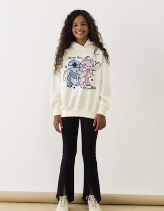 Hoodie - Lilo & Stitch - Off-White