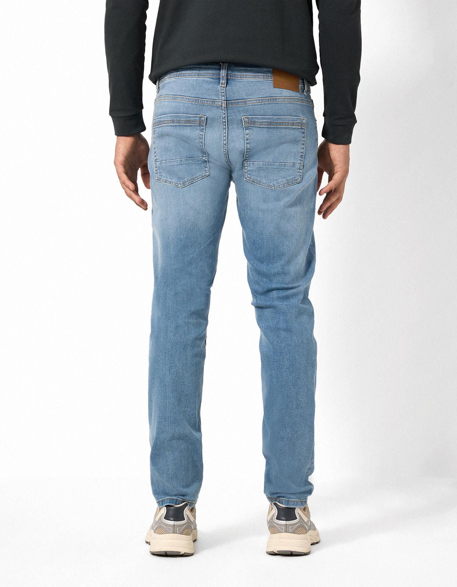 Jeans - Straight Fit - blau